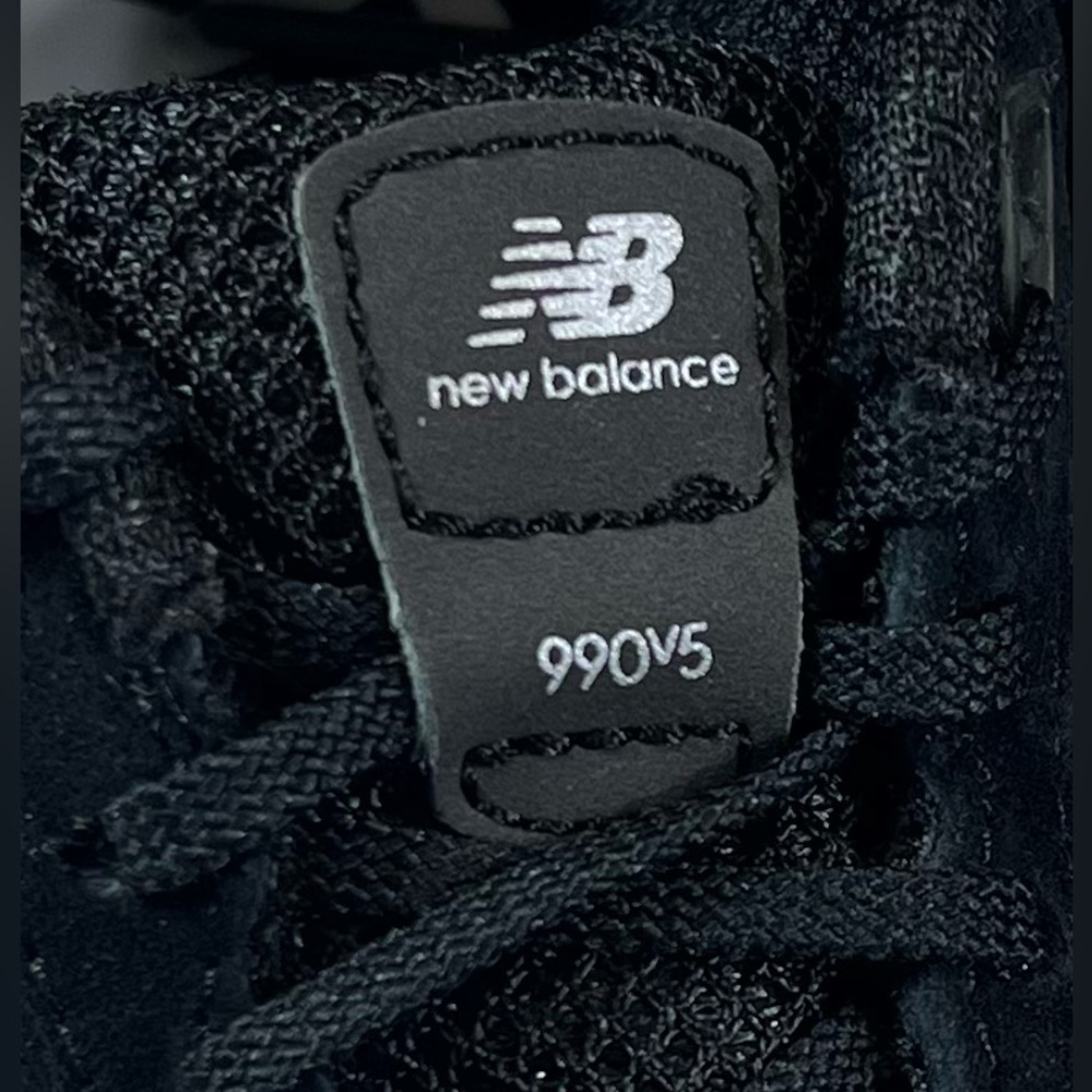 🆕New Balance 990 V5 Infant Sneakers — Size 5.5 US (Black) - Picture 10 of 14